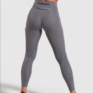 Gymshark Grey Pocket Workout Leggings Size Large